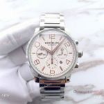 Swiss Grade 1 Mont Blanc Timewalker Chrono Stainless Steel Watch - Montblanc Replica